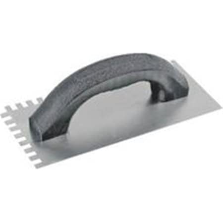 M-D Building Products 1/4X1/4X1/4 Sq Notch Trowel 49100 7742059